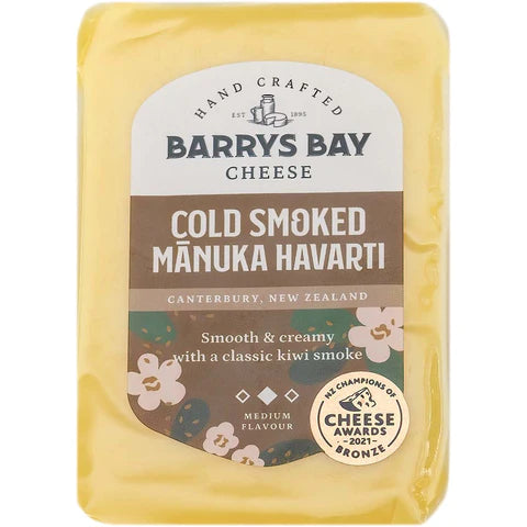 Barrys Bay Cold Smoked Manuka Havarti 110gm